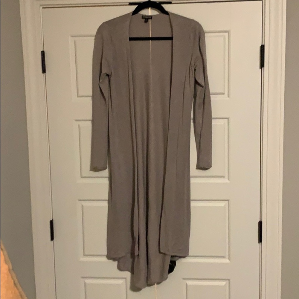 Express Long Tan Sweater